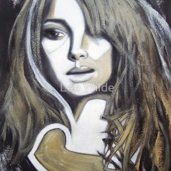 Soft-Cubism Drawing Selene by Lee Wilde