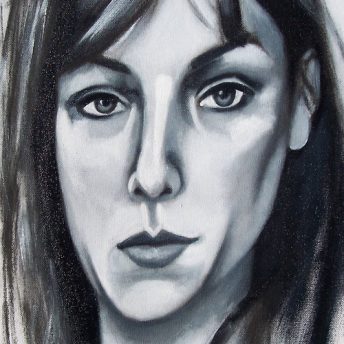 Self-Portrait Bitch Face by Lee Wilde