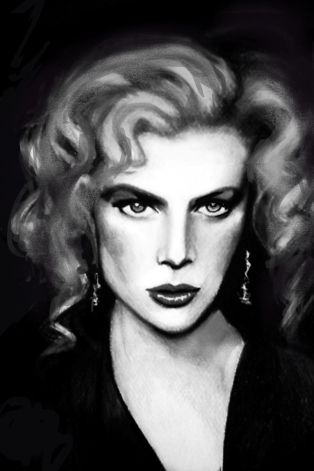 Captivating Charcoal Portrait - Niccole