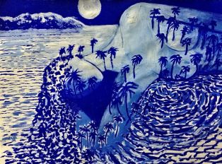 Philosophical Wall Art, Bay of Dreams