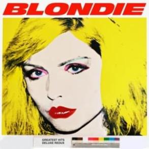 pop art painting of Deborah Harry, lead singer of Blondie