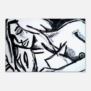 Sansara  - Expressive Nude - Giclee Print
