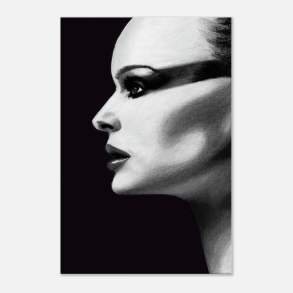 Contemporary Greyscale Portrait - Anna - Giclee Print