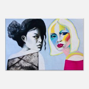 Rumours - Modern Portrait Giclee Print