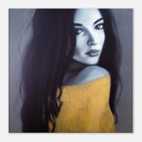 Taylor - Portrait in Profile - - Giclee Print