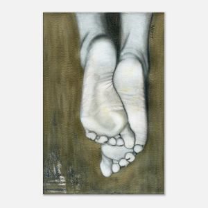Foot Fetish Art - Justify My Love - Giclee Print