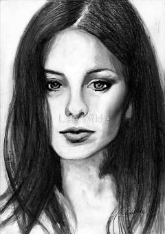 Portrait Drawing Another Sad Love Song by Lee Wilde